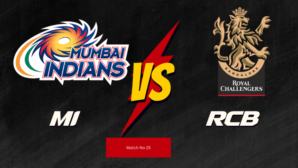 IPL 2024 क्रिकेट मैच भविष्यवाणी Today Cricket Match Prediction In Hindi | MI वस RCB  | रॉयल चैलेंजर्स बैंगलोर  बनाम मुंबई इंडियंस