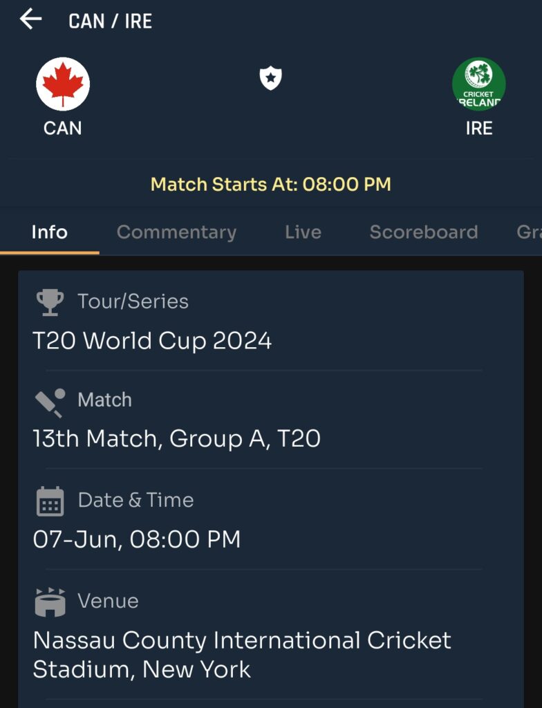 T20 Worldcup 2024 क्रिकेट मैच भविष्यवाणी Today Cricket Match Prediction In Hindi | IND vs IRE |कनाडा बनाम आयरलैंड