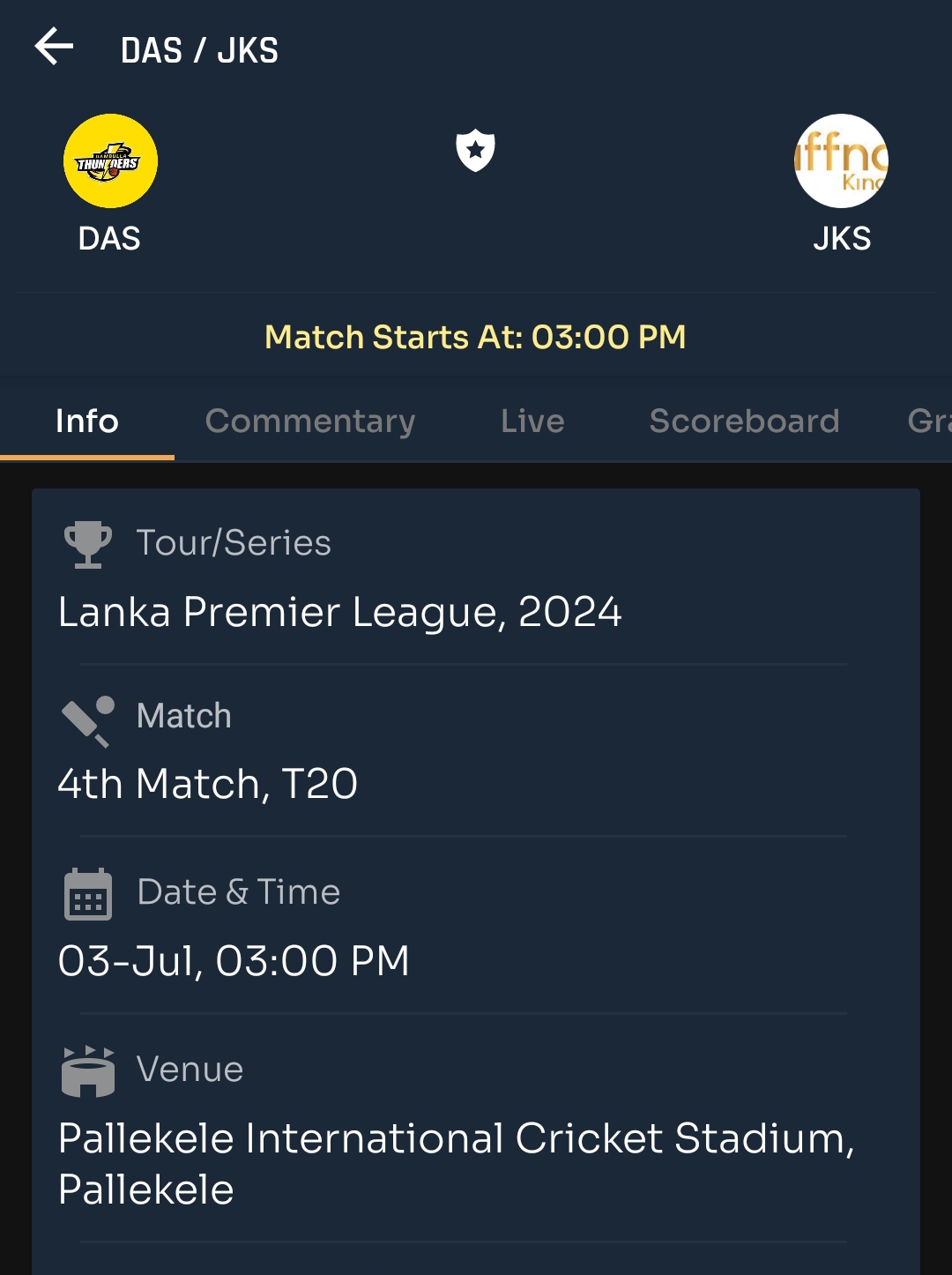 LPL 2024 क्रिकेट मैच भविष्यवाणी Today Cricket Match Prediction In Hindi | JKS vs DAS |जाफना किंग बनाम दांबुला सिक्सर्स