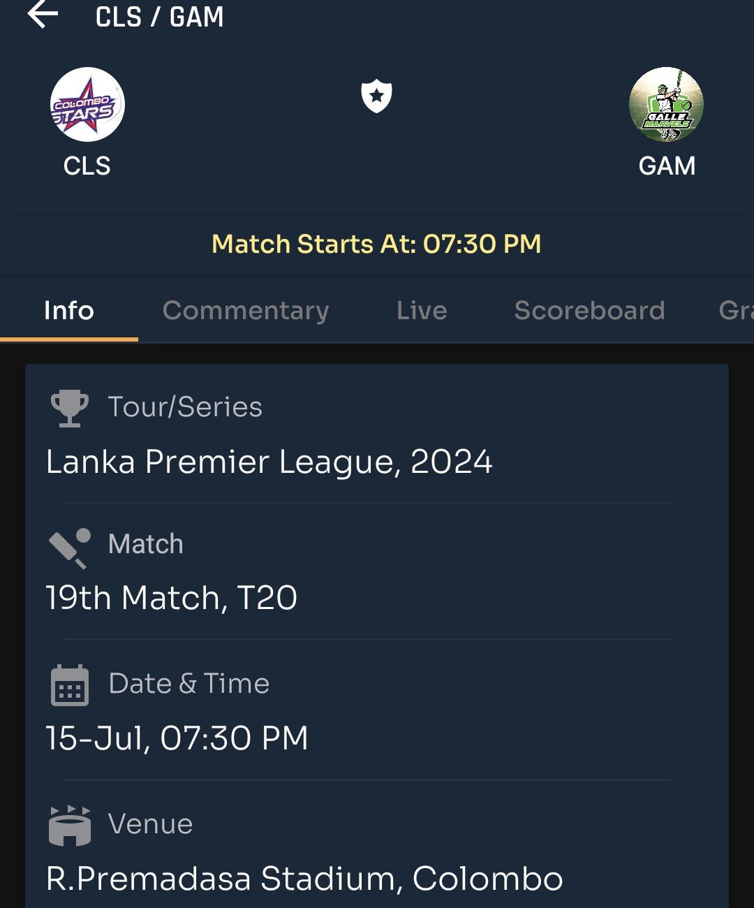 LPL 2024 क्रिकेट मैच भविष्यवाणी Today Cricket Match Prediction In Hindi | GAM vs CLS |कोलंबो स्ट्राइकर्स बनाम गैले मार्वल्स