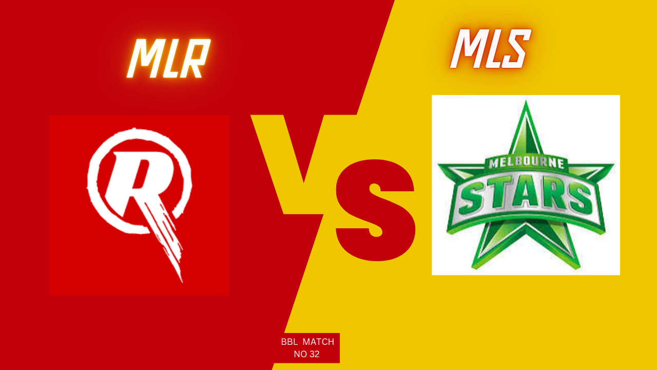 BBL 2024-25 क्रिकेट मैच भविष्यवाणी Today Cricket Match Prediction In Hindi | MLS vs MLR | मेलबोर्न स्टार वस मेलबर्न रेनेगेड्स