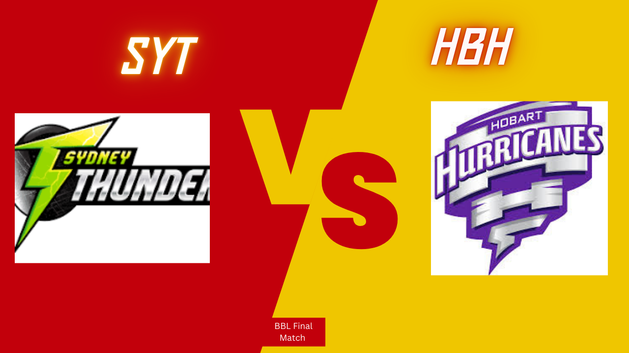 BBL 2024-25 क्रिकेट मैच भविष्यवाणी Today Cricket Match Prediction In Hindi | HBH vs SYS| हॉबर्ट हरिकेन वस सिडनी ठंडर