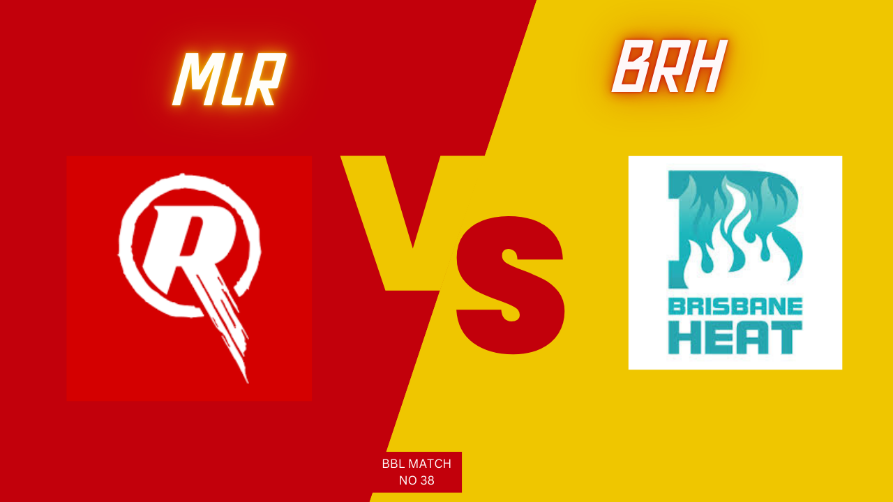 BBL 2024-25 क्रिकेट मैच भविष्यवाणी Today Cricket Match Prediction In Hindi | MLR vs BRH |ब्रिस्बने हीट और मेलबोर्न रेनेगेड्स