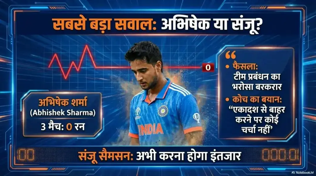 भारत और दक्षिण अफ्रीका के बीच 2026 टी20 विश्व कप के सुपर 8 चरण का मुकाबला 4 अभिषेक शर्मा पर भरोसा: